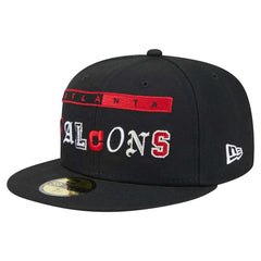 Atlanta Falcons New Era Ransom 59FIFTY Fitted Hat - Black - NFL