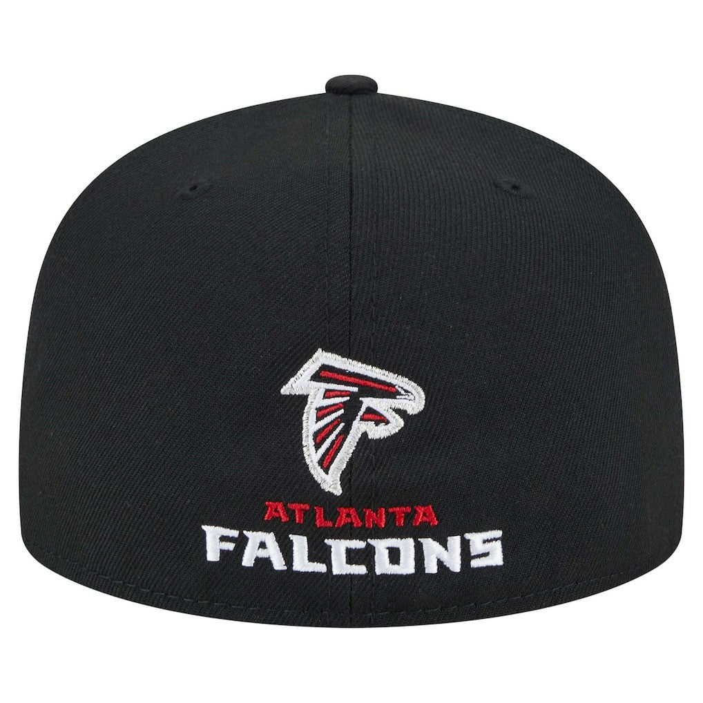 Atlanta Falcons New Era Ransom 59FIFTY Fitted Hat - Black - NFL