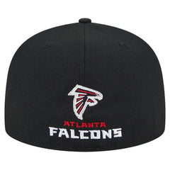 Atlanta Falcons New Era Ransom 59FIFTY Fitted Hat - Black - NFL