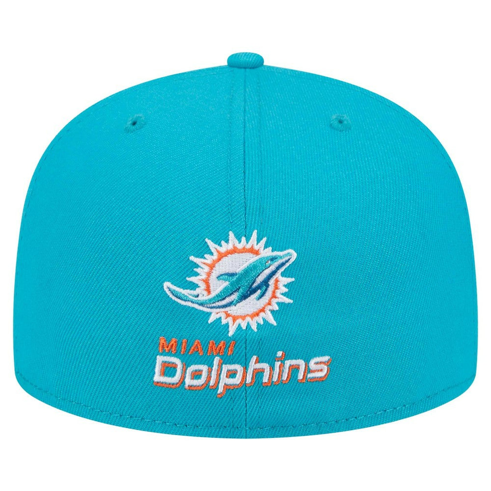 Miami Dolphins New Era Ransom 59FIFTY Fitted Hat - Aqua - NFL