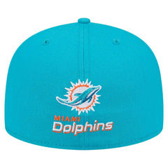 Miami Dolphins New Era Ransom 59FIFTY Fitted Hat - Aqua - NFL