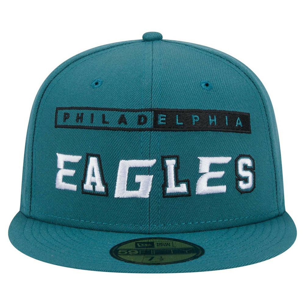 Philadelphia Eagles New Era Ransom 59FIFTY Fitted Hat - Midnight Green - NFL