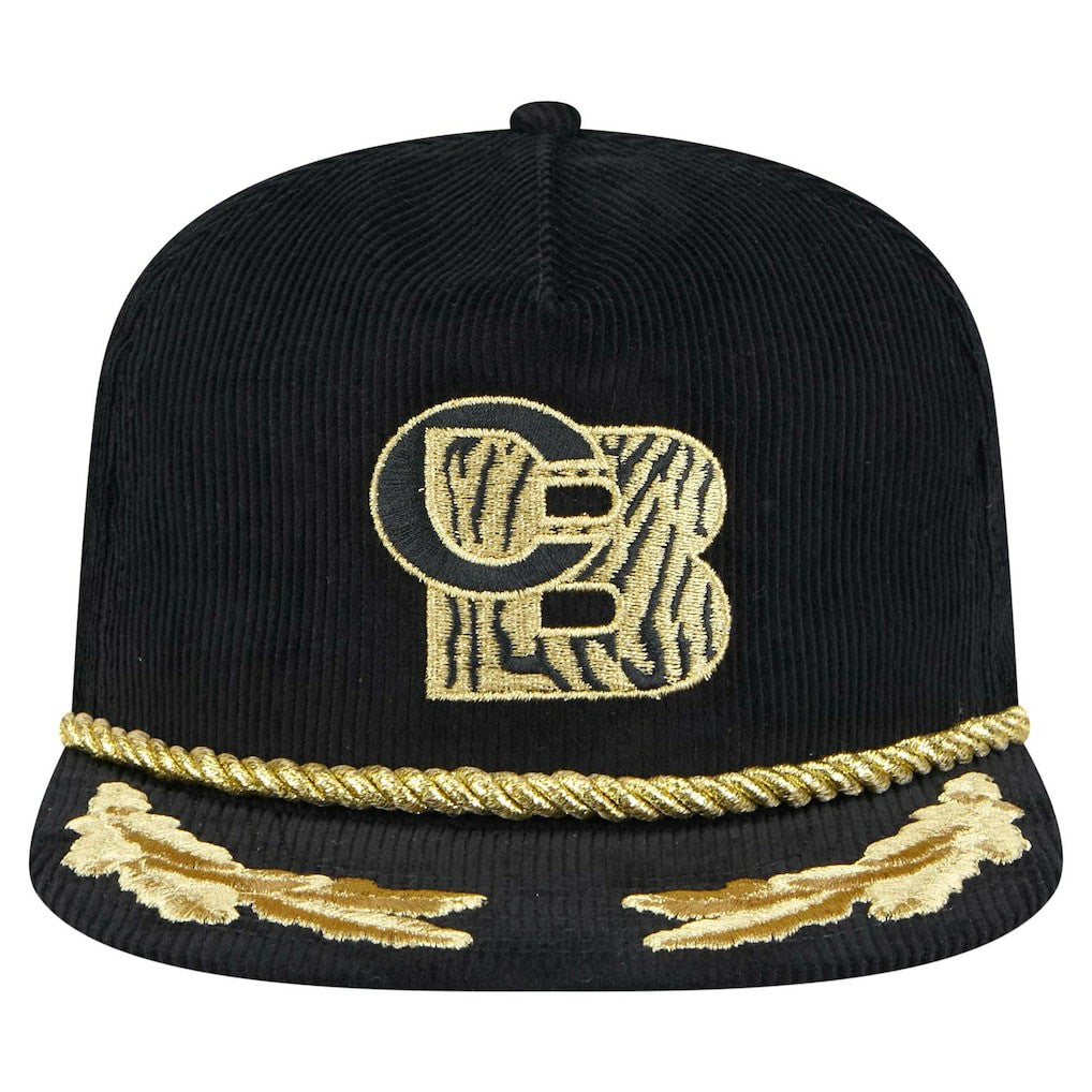 Cincinnati Bengals New Era City Originals Corduroy Skipper Golfer Snapback Hat - Black - NFL