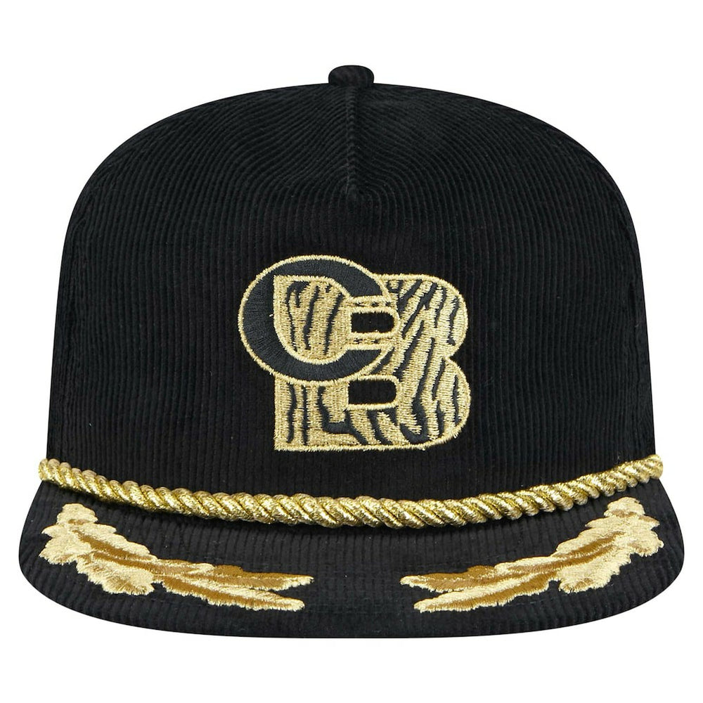 Cincinnati Bengals New Era City Originals Corduroy Skipper Golfer Snapback Hat - Black - NFL