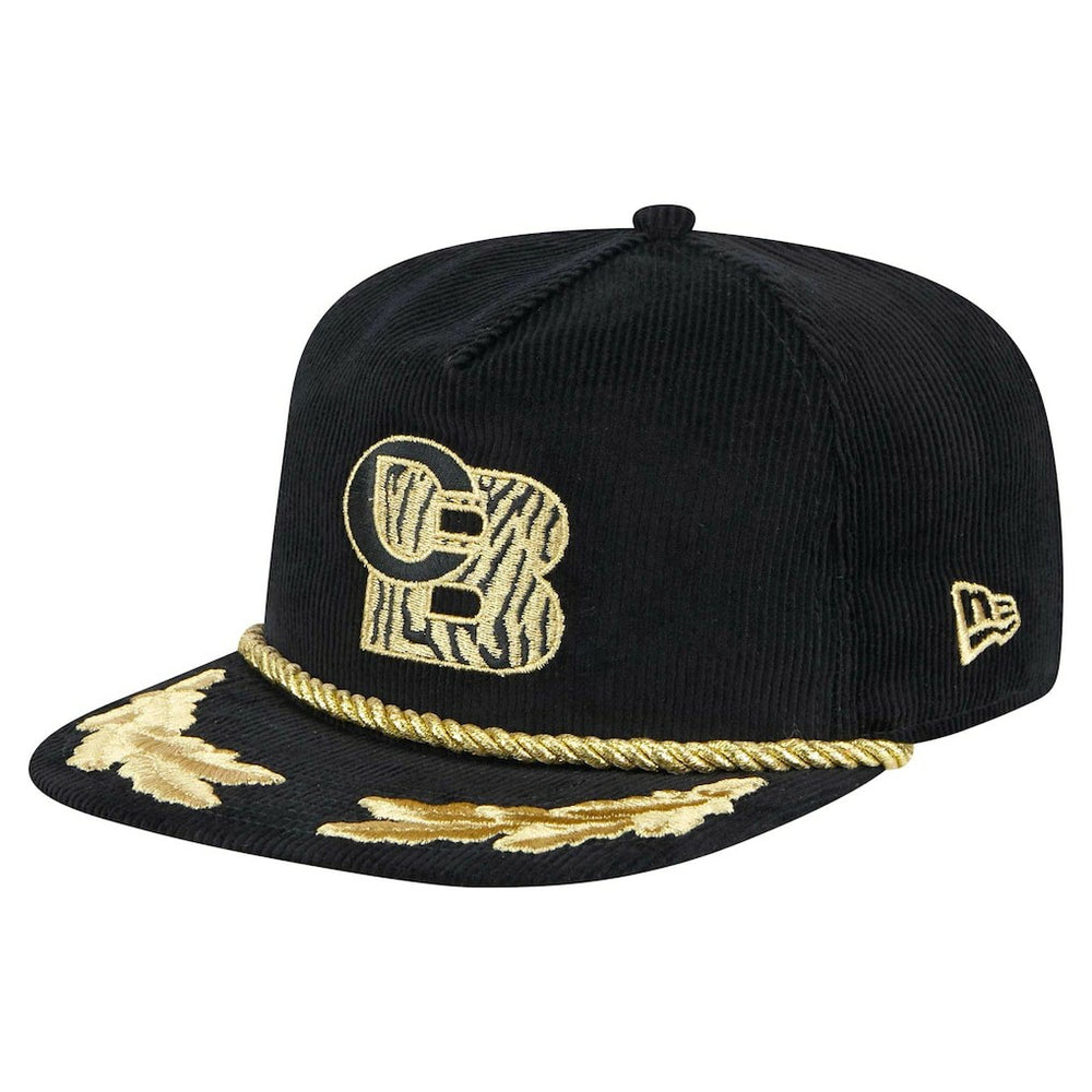 Cincinnati Bengals New Era City Originals Corduroy Skipper Golfer Snapback Hat - Black - NFL