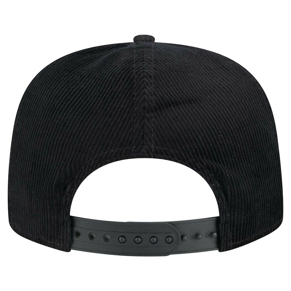 Cincinnati Bengals New Era City Originals Corduroy Skipper Golfer Snapback Hat - Black - NFL