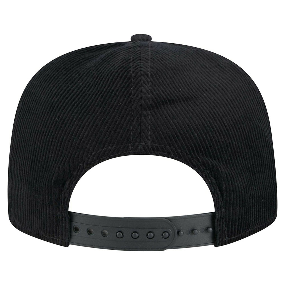Cincinnati Bengals New Era City Originals Corduroy Skipper Golfer Snapback Hat - Black - NFL