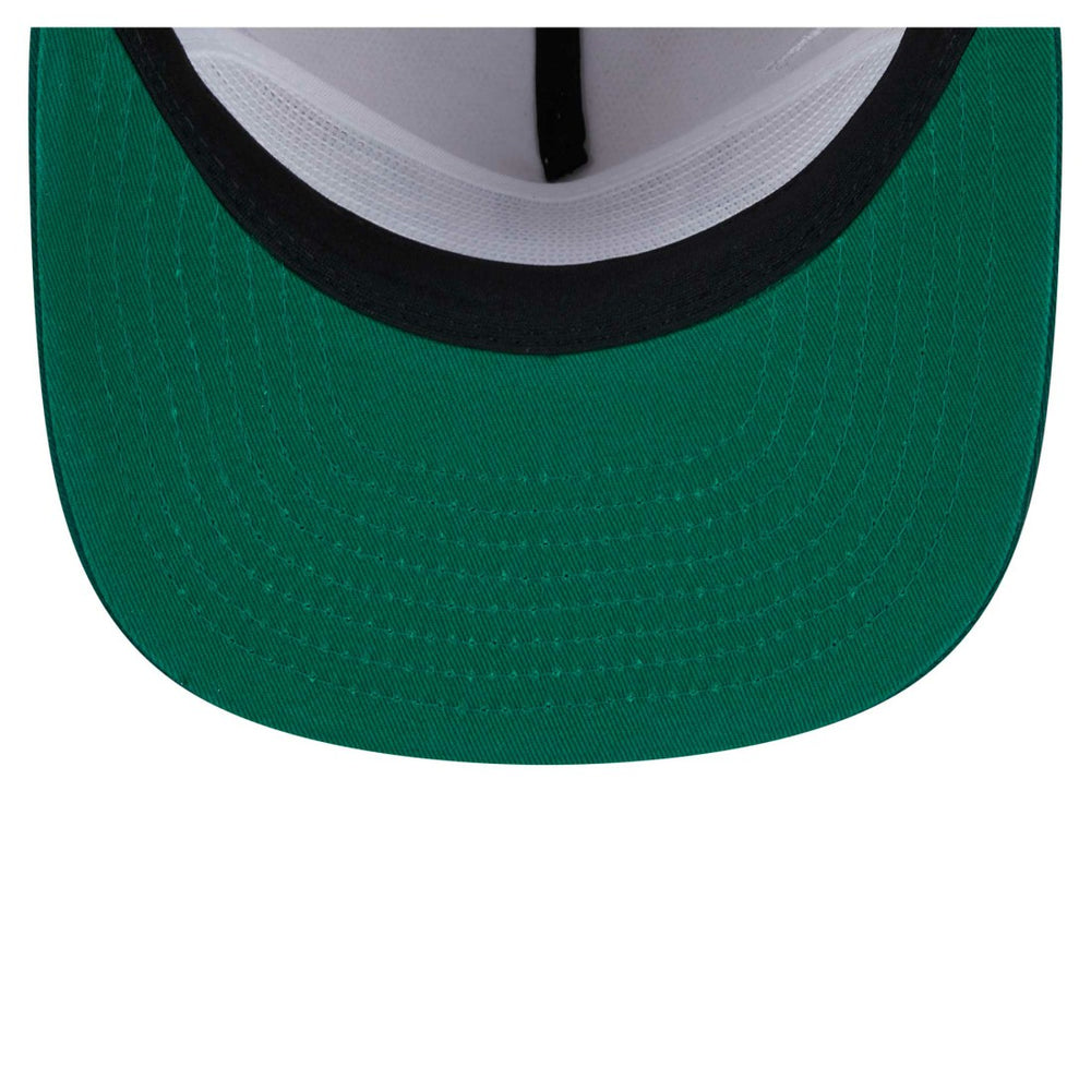 New York Jets New Era Athletic Golfer Snapback Hat - Stone/Green - NFL
