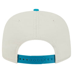 Jacksonville Jaguars New Era Athletic Golfer Snapback Hat - Stone/Teal - NFL