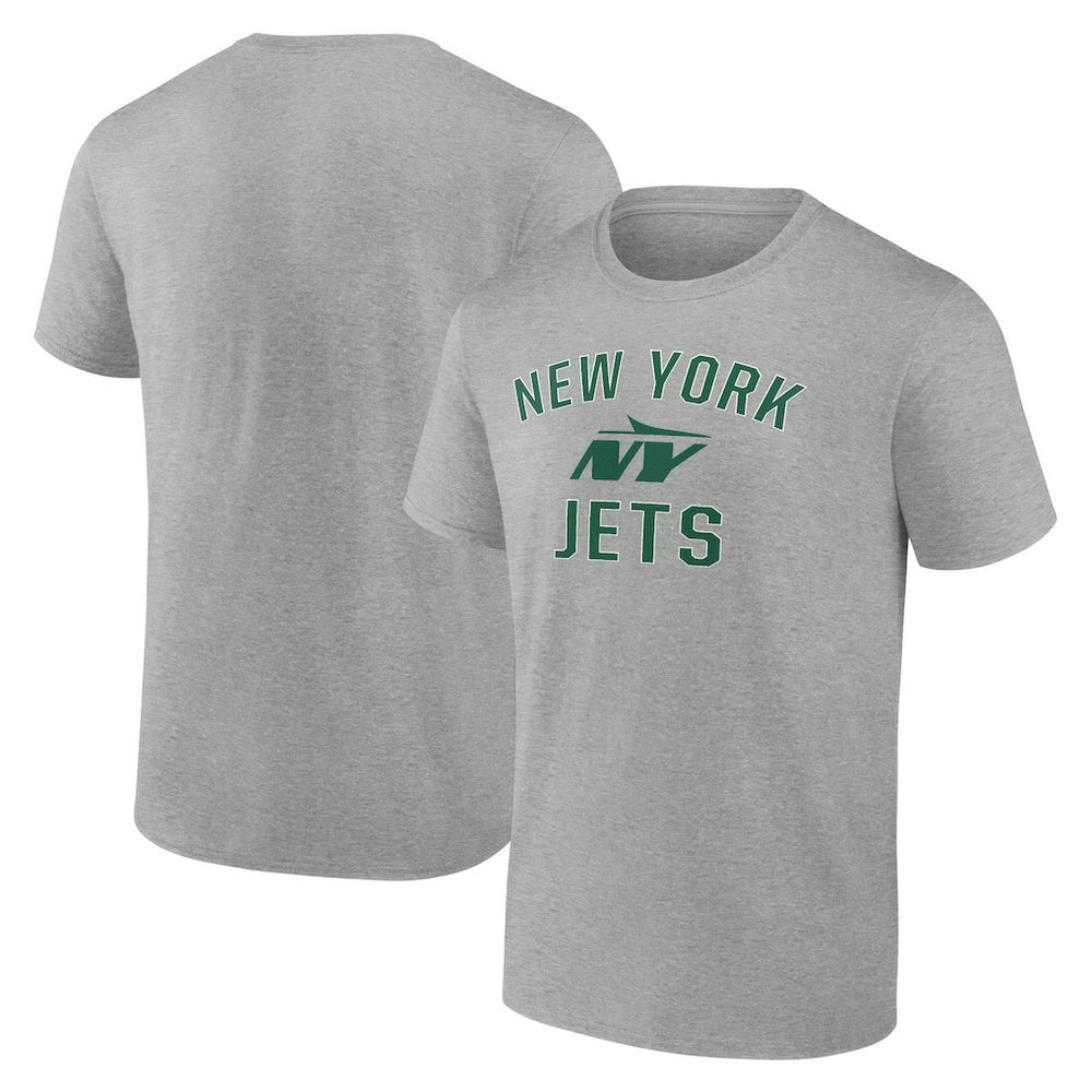 New York Jets Victory Arch T-Shirt - Heather Gray - NFL