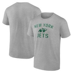 New York Jets Victory Arch T-Shirt - Heather Gray - NFL