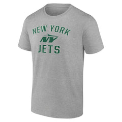 New York Jets Victory Arch T-Shirt - Heather Gray - NFL