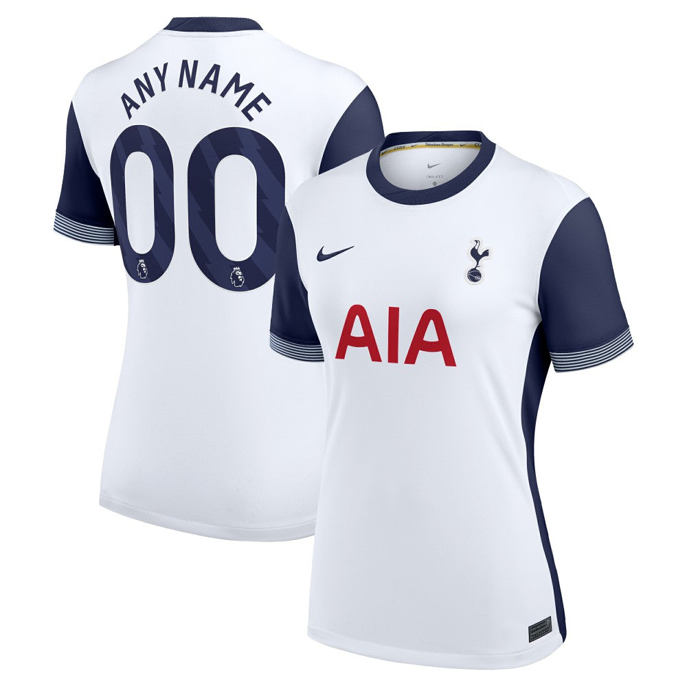 Nike - Tottenham Hotspur Women's 2024/25 Home Replica Custom Jersey - White
