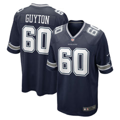 Tyler Guyton Dallas Cowboys Player Game Jersey - Navy - Nike