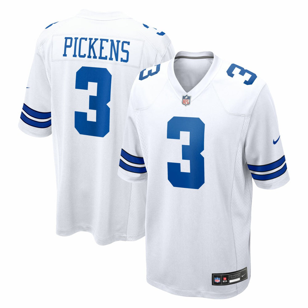 George Pickens Dallas Cowboys Game Jersey - White - Nike