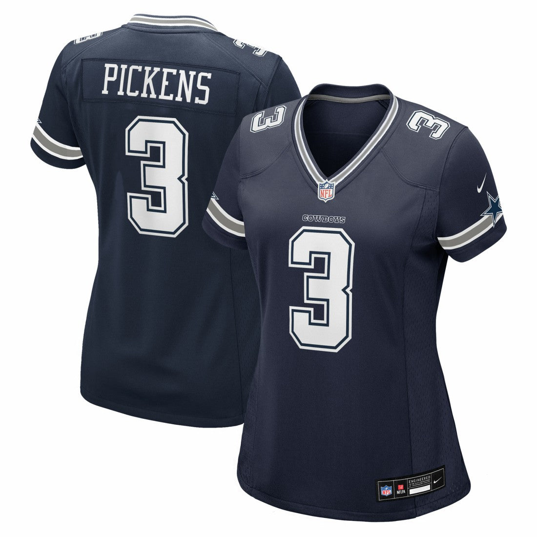 George Pickens Dallas Cowboys Women's Game Jersey - Navy - Nike