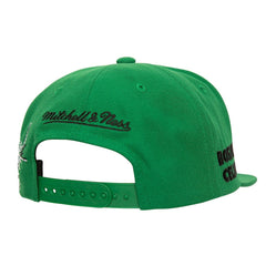 Mitchell & Ness Boston Celtics Starlight Snapback Hat Kelly Green