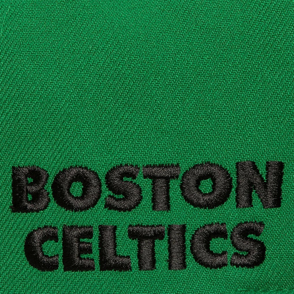 Mitchell & Ness Boston Celtics Starlight Snapback Hat Kelly Green