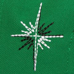Mitchell & Ness Boston Celtics Starlight Snapback Hat Kelly Green