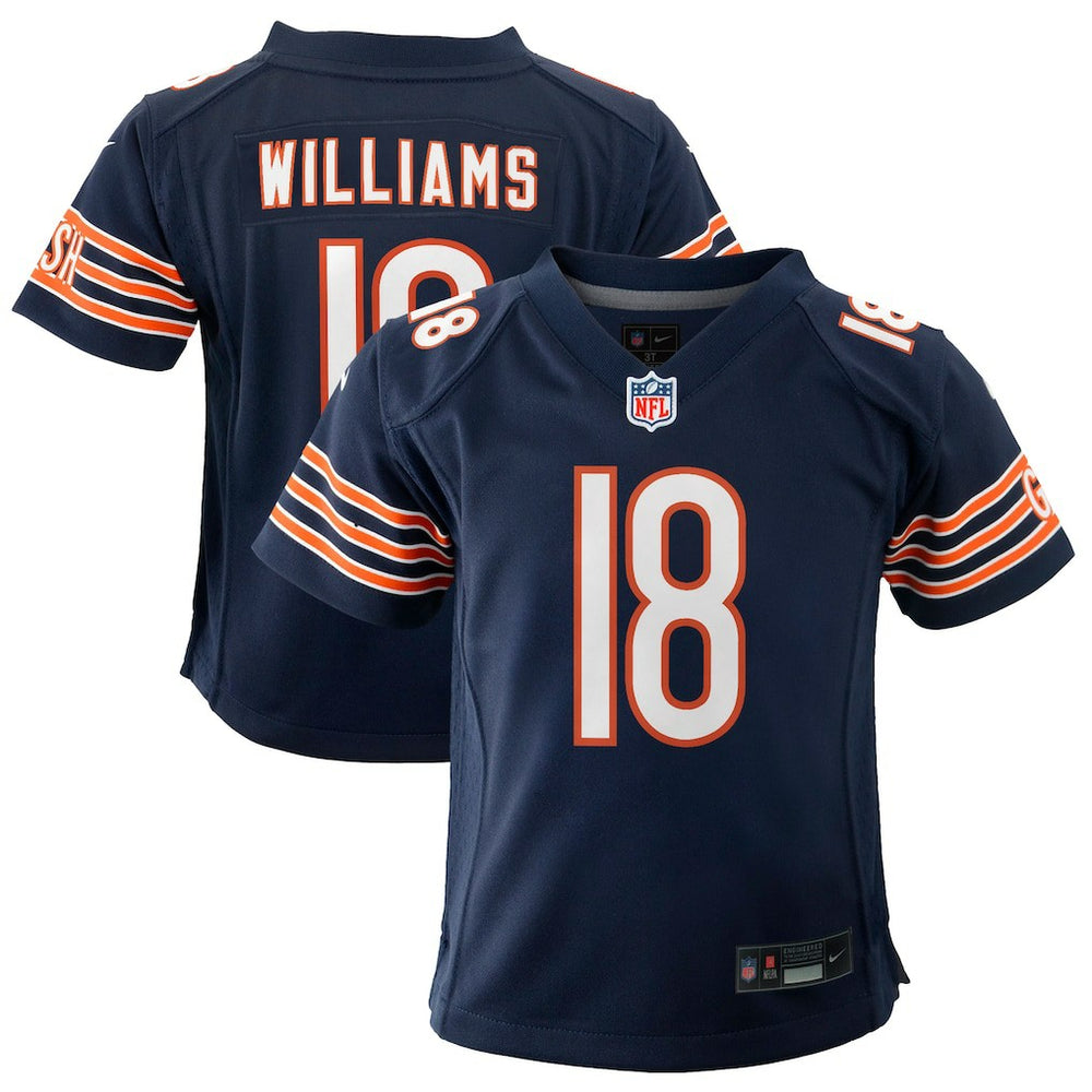 Caleb Williams Chicago Bears Youth Game Jersey - Navy - Nike
