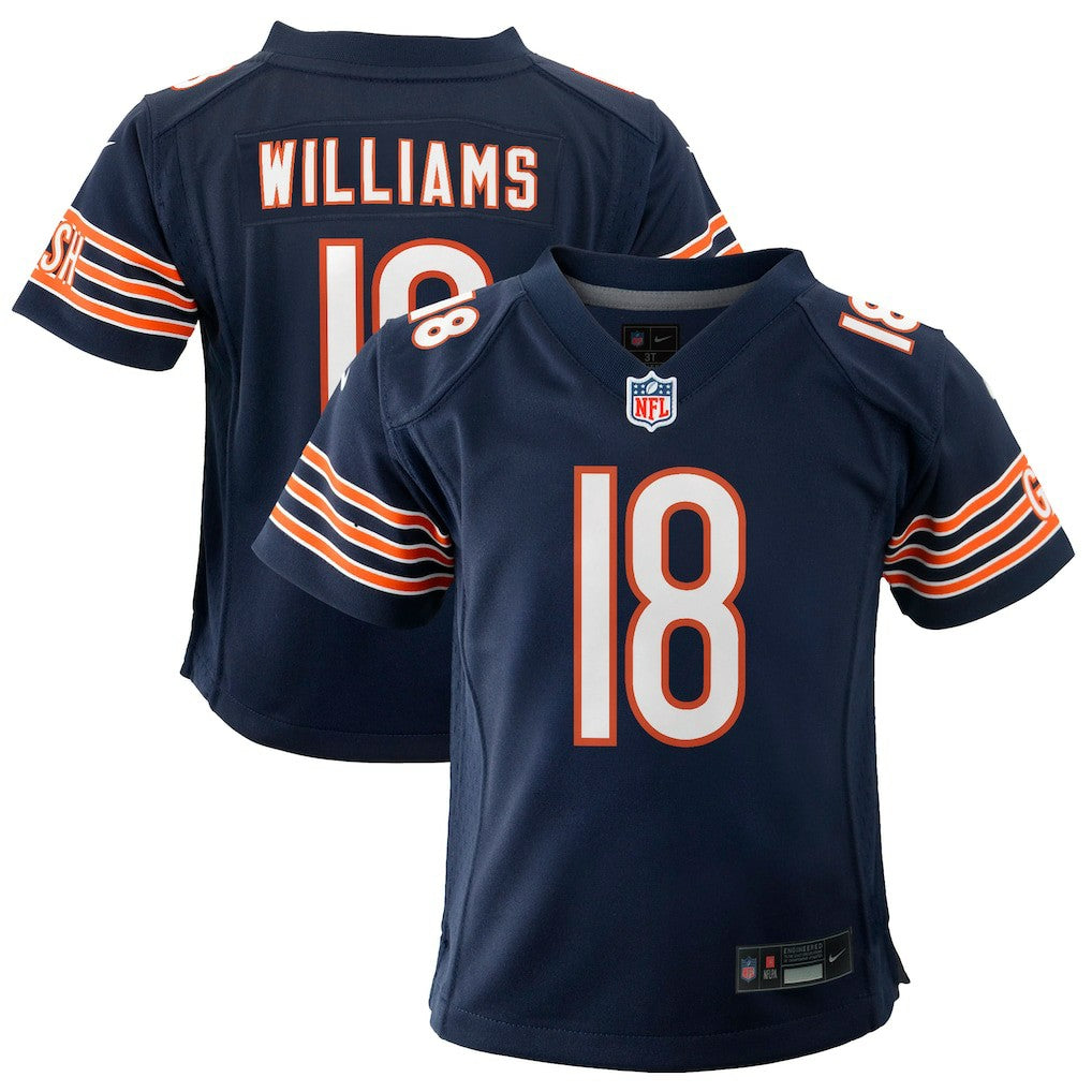Caleb Williams Chicago Bears Youth Game Jersey - Navy - Nike