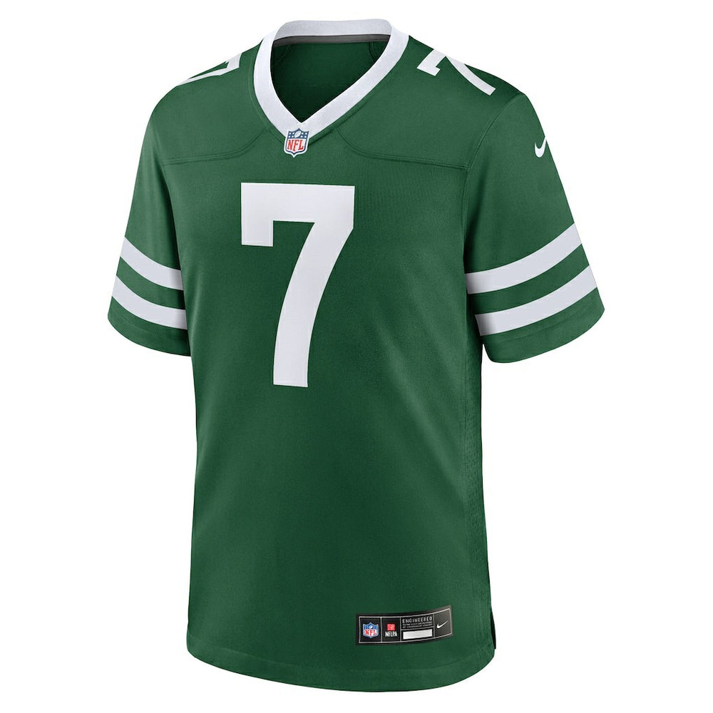Justin Fields New York Jets Youth Game Jersey - Green - Nike