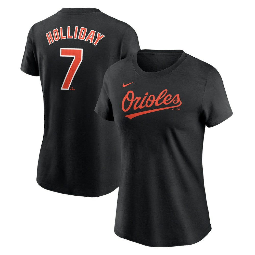 Jackson Holliday Baltimore Orioles Nike Women's Cooperstown Collection Fuse Name & Number T-Shirt Outlet