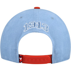 USMNT Unisex Swingman Adjustable Hat Light Blue/Red