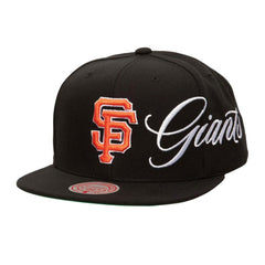 San Francisco Giants Mitchell & Ness Just Don x MLB Lux Script Snapback Hat Near Me