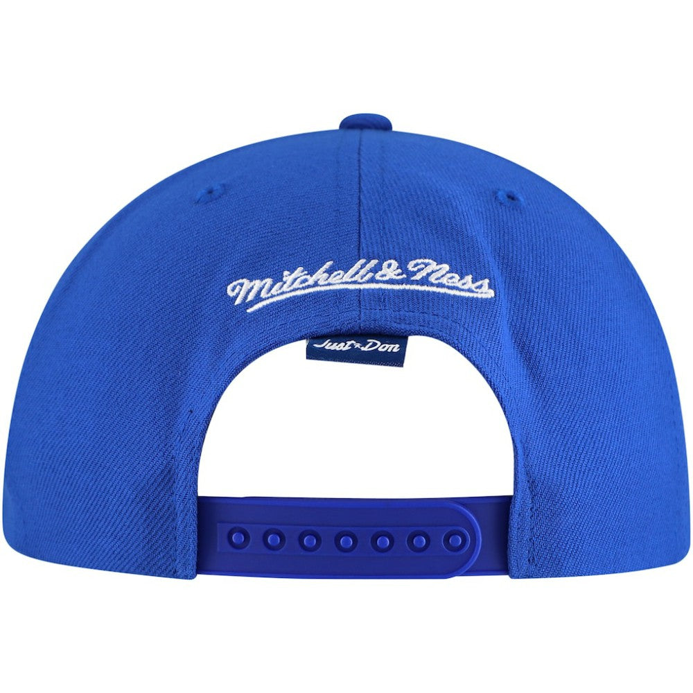 Chicago Cubs Mitchell & Ness Just Don x MLB Lux Script Snapback Hat Sale
