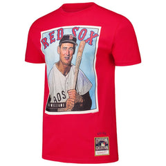 Ted Williams Boston Red Sox Mitchell & Ness Cooperstown Collection Collectors Connection T-Shirt for sale