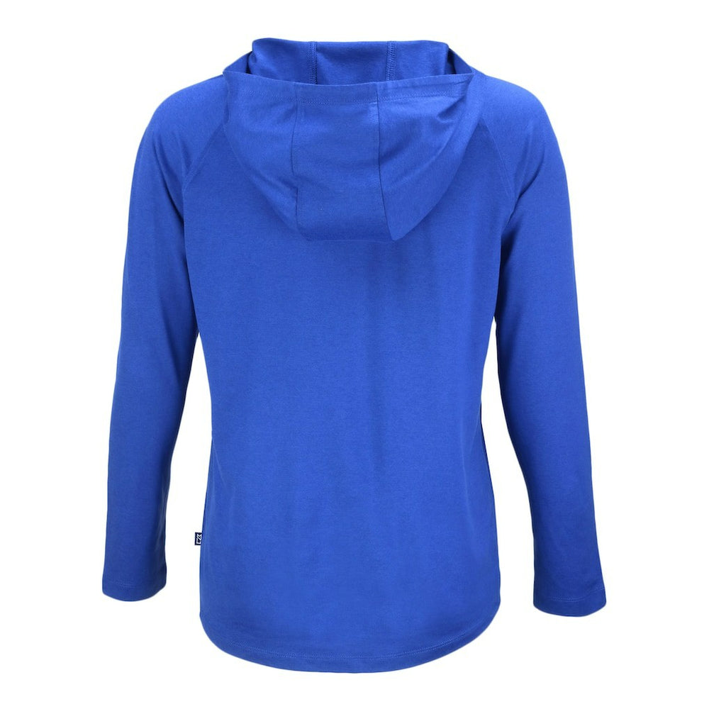 Indianapolis Colts Cutter & Buck Women's Coastline Epic Comfort Eco Recycled Raglan Pullover Hoodie - Blue - NFL