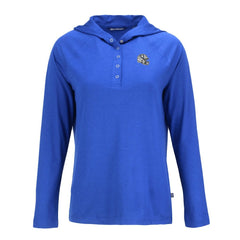 Indianapolis Colts Cutter & Buck Women's Coastline Epic Comfort Eco Recycled Raglan Pullover Hoodie - Royal - NFL