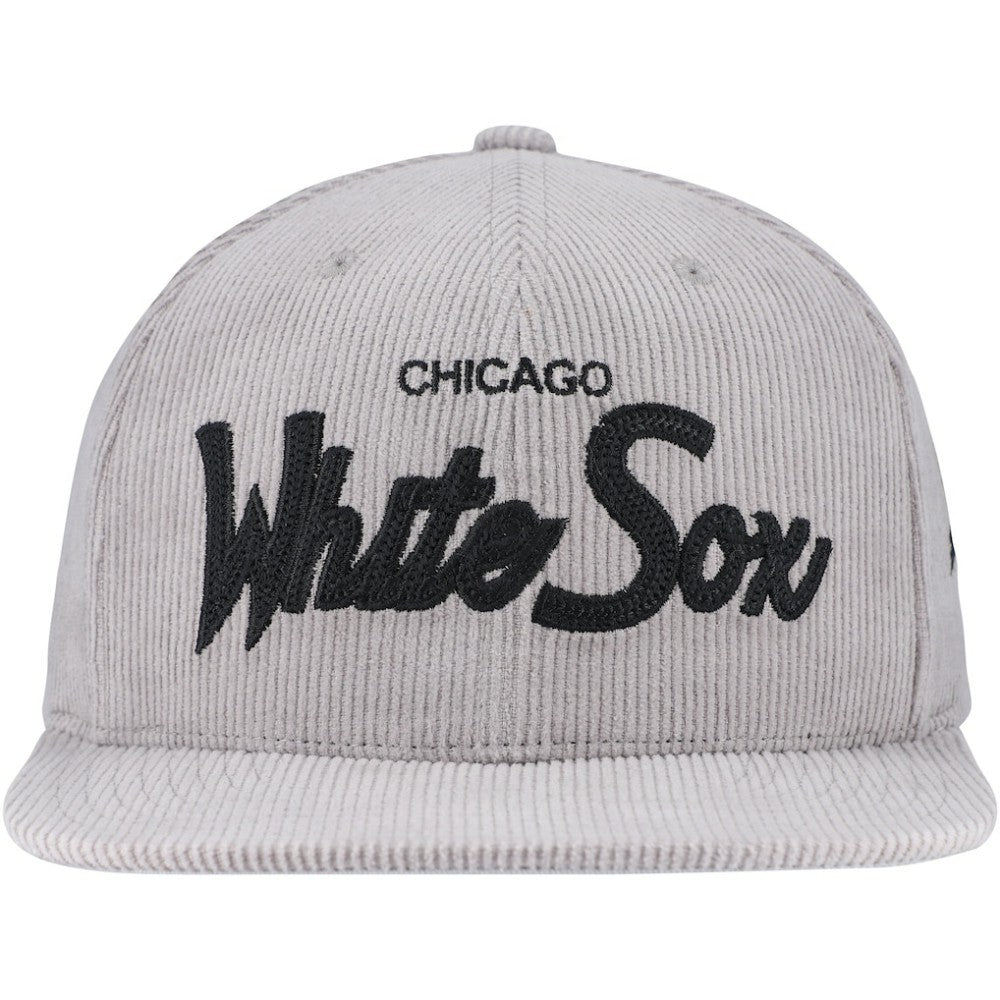 Mitchell & Ness  Chicago White Sox Male Adult Corduroy Snapback Hat Discount