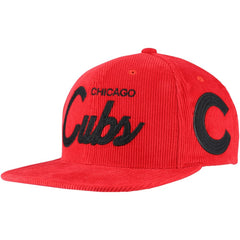 Mitchell & Ness  Chicago Cubs Male Adult Corduroy Snapback Hat Near Me