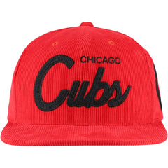Mitchell & Ness  Chicago Cubs Male Adult Corduroy Snapback Hat Near Me