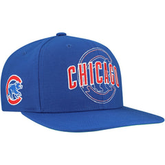 Chicago Cubs Mitchell & Ness Double Up Snapback Hat Sale