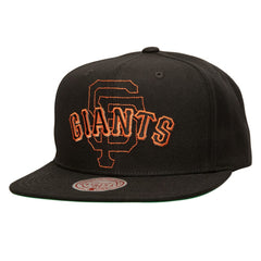 San Francisco Giants Mitchell & Ness Double Up Snapback Hat Sale
