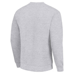 Pittsburgh Steelers Starter Half Helmet Team Graphic Tri-Blend Fleece Pullover Sweatshirt - Heather Gray - NFL