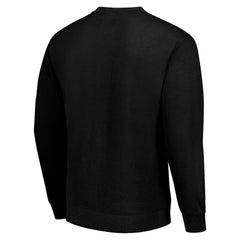 Los Angeles Chargers Starter Half Ball Team Graphic Tri-Blend Fleece Pullover Sweatshirt - Black - NFL