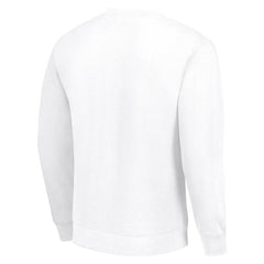 Pittsburgh Steelers Starter Half Ball Team Graphic Tri-Blend Fleece Pullover Sweatshirt - White - NFL
