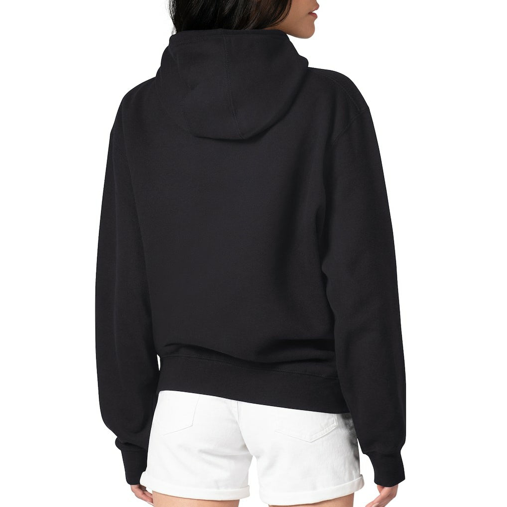 Philadelphia Eagles G-III 4Her by Carl Banks Women's Collage Graphic Fleece Pullover Hoodie - Black - NFL