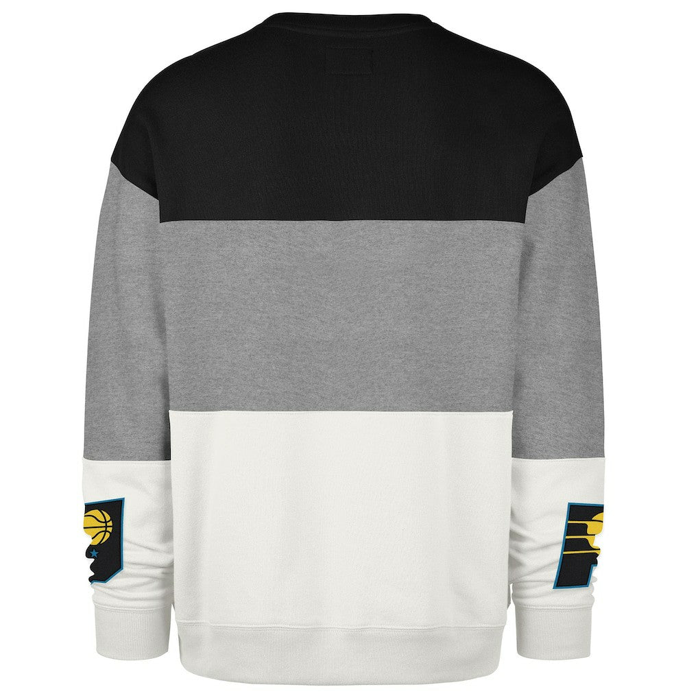 47 brand Indiana Pacers '47 Unisex 2024/25 City Edition On Five Maximalist Pullover Sweatshirt Gray