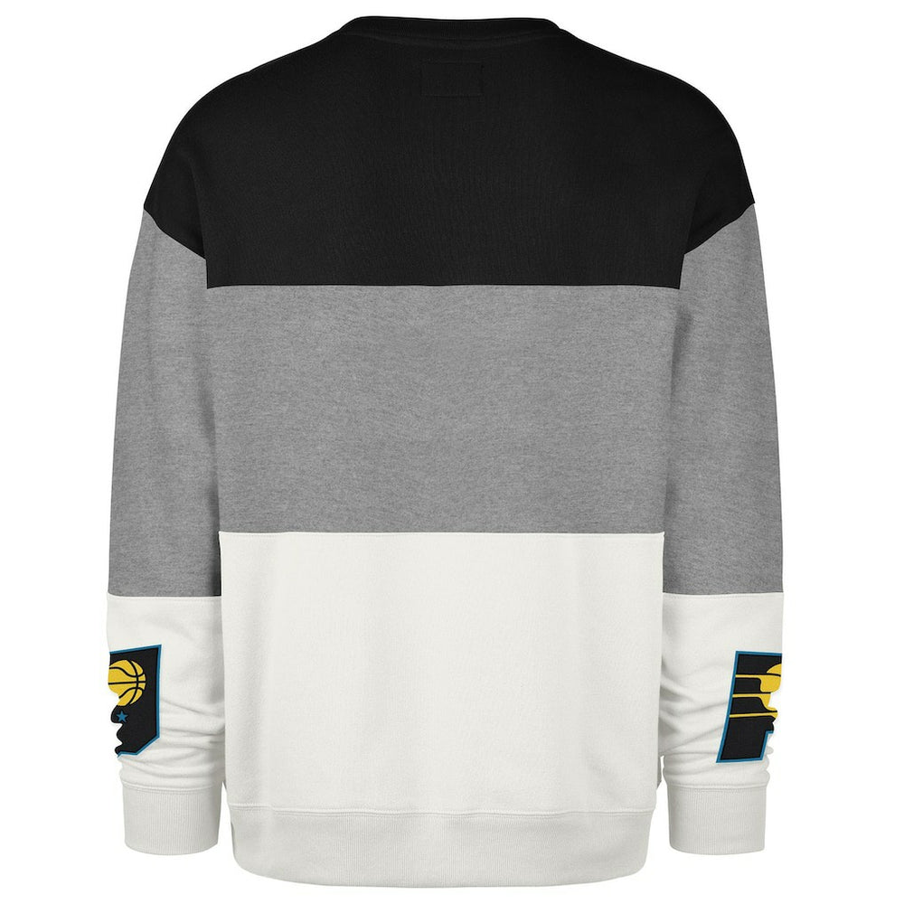 47 brand Indiana Pacers '47 Unisex 2024/25 City Edition On Five Maximalist Pullover Sweatshirt Gray
