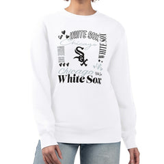 Chicago White Sox G-III 4Her by Carl Banks Women's Collage Team Graphic Fleece Pullover Hoodie for sale