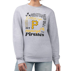 Pittsburgh Pirates G-III 4Her by Carl Banks Women's Collage Team Graphic Fleece Pullover Hoodie Sale