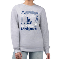 Los Angeles Dodgers G-III 4Her by Carl Banks Women's Collage Team Graphic Fleece Pullover Hoodie Discount