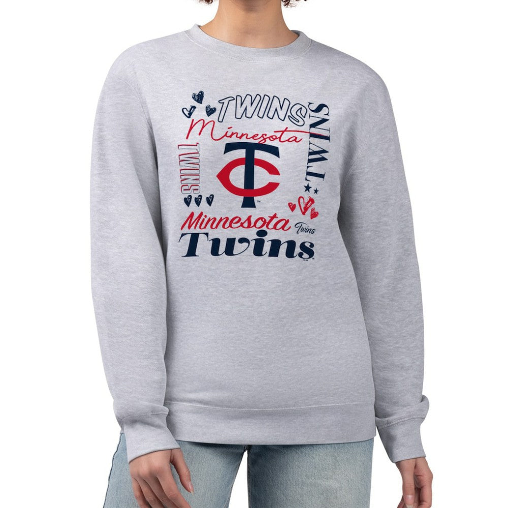 Minnesota Twins G-III 4Her by Carl Banks Women's Collage Team Graphic Fleece Pullover Hoodie for sale