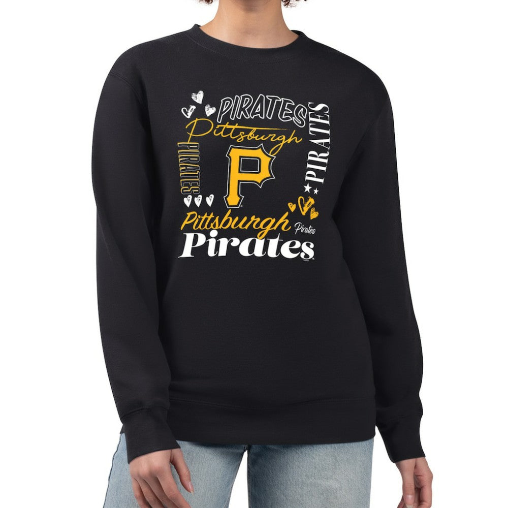 Pittsburgh Pirates G-III 4Her by Carl Banks Women's Collage Team Graphic Fleece Pullover Hoodie Near Me