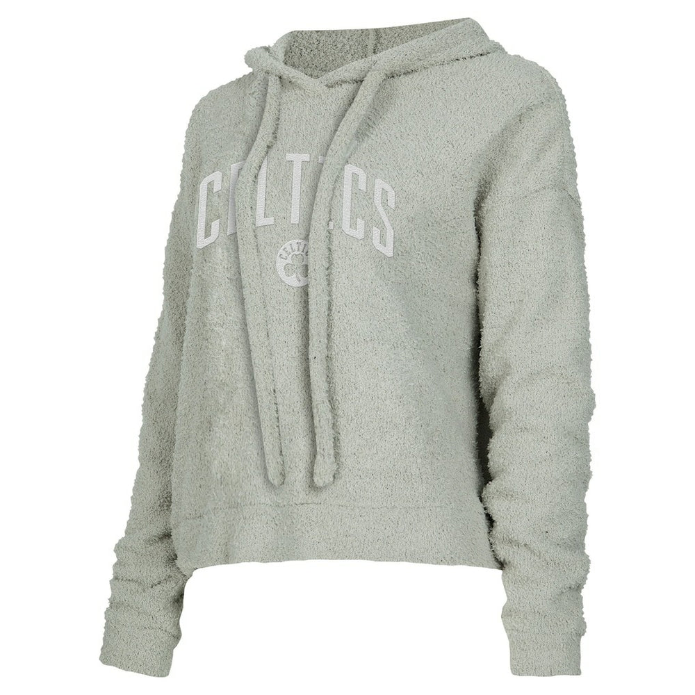 Boston Celtics Concepts Sport Women's Ventura Comfy Pullover Hoodie Gray